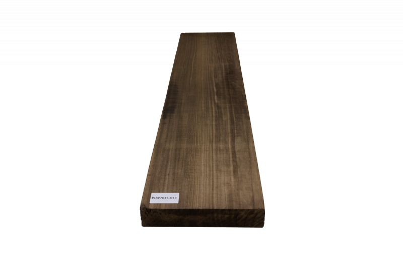Body Paulownia, für 2-tlg., grainmatched, Choco, Einzelstück #033